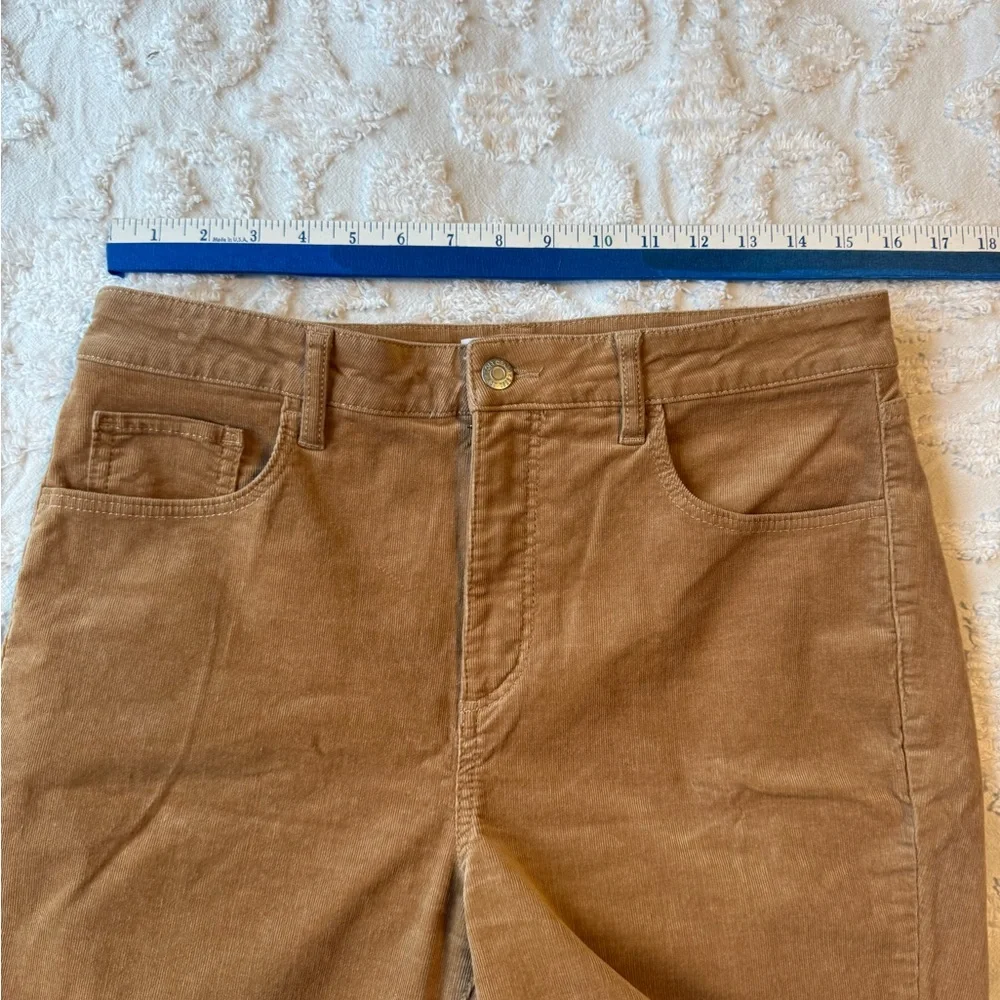 LOFT Woman’s Corduroy Brown Pants Size 10  EUC B15 - Picture 5 of 8